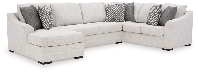 3 Pc Sectional with Chaise