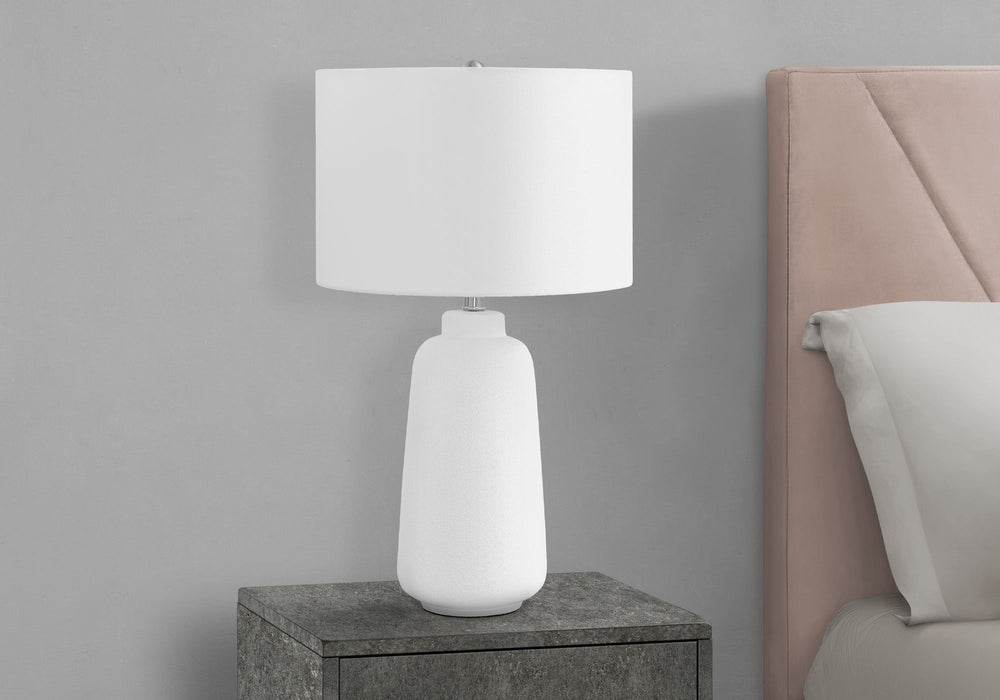 Lighting, Table Lamp, Ceramic, Modern - Cream