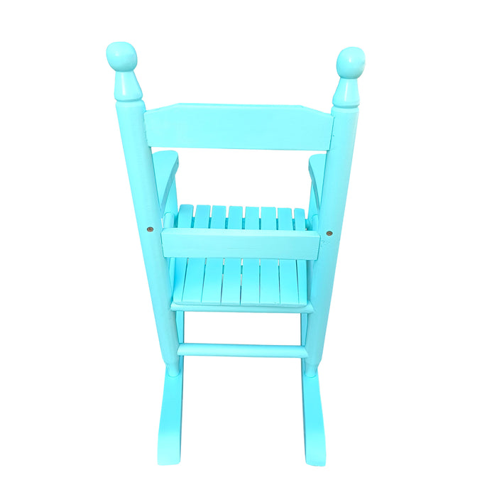 Children\'s Rocking Light Light Blue Chair-Indoor Or Outdoor - Suitable For Kids - Durable