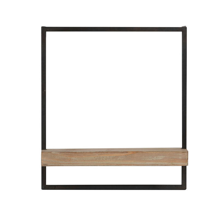 Wall Shelf, Wall Hanging Decor, Home Decor Accent - Black / Brown