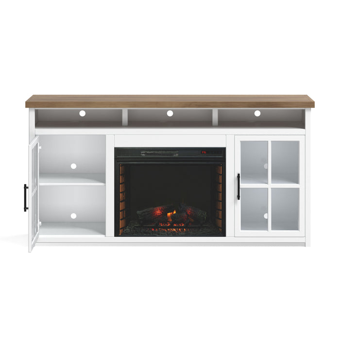 Hampton - Fireplace TV Stand Console