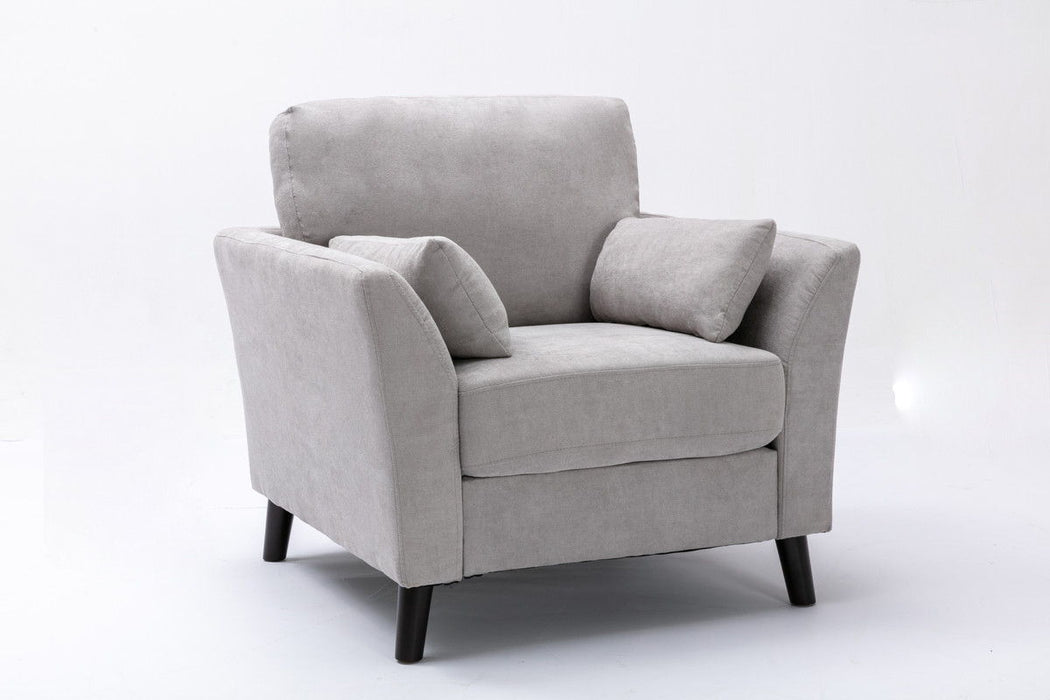 Damian - Woven Fabric Sofa Set