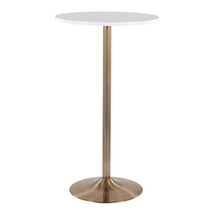 Pebble - Contemporary & Glam Adjustable Dining / Bar Table