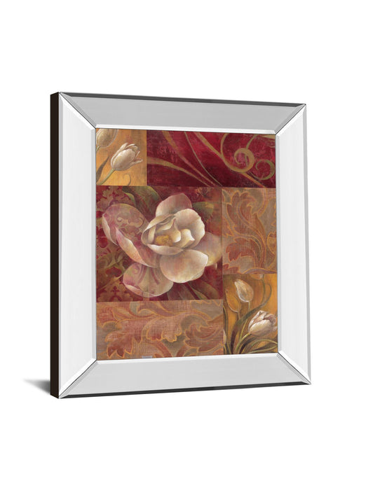 Variety Of Style I By Elaine Vollherbst-Lane - Mirror Framed Print Wall Art - Red