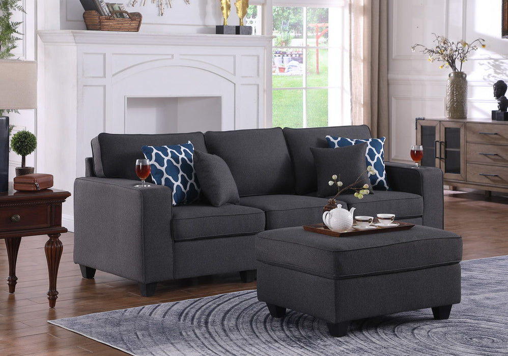 Cooper - Linen Sofa Set