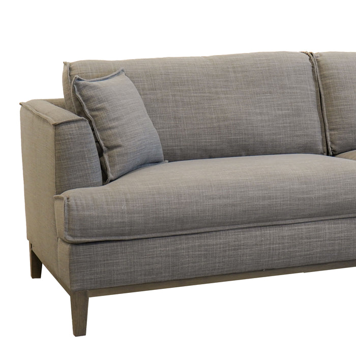 Aspen - Linen Sofa - Gray