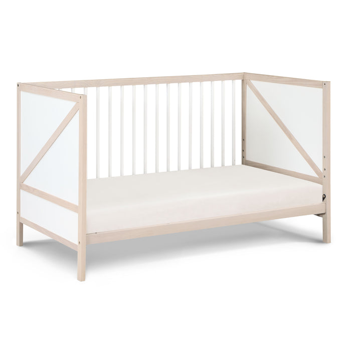 Pixie Zen - 3-in-1 Crib - Washed Natural/White