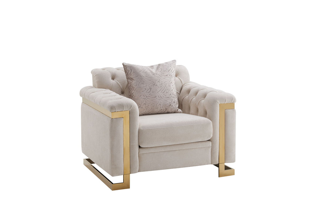 Chloe - Chair - Beige