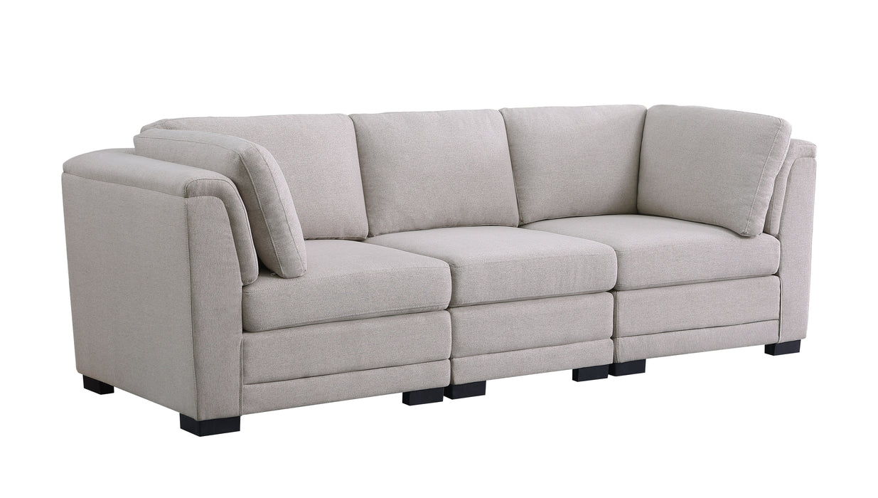 Kristin - Linen Fabric Modular Sofa