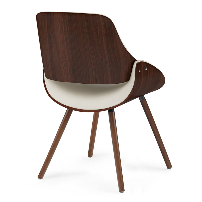 Malden - Bentwood Dining Chair with Wood Back