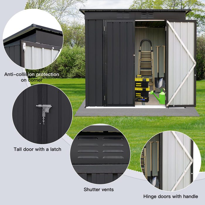 4Ftx6Ft Garden Sheds Outdoor Storage Sheds