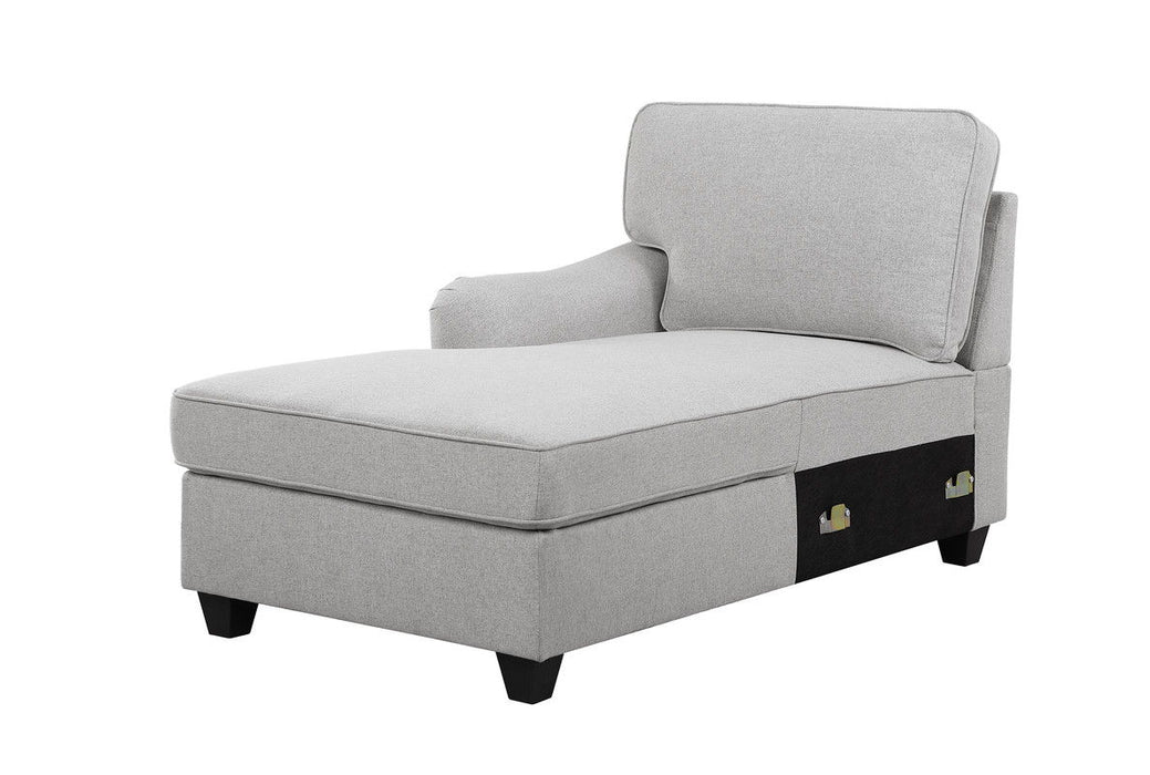 Leo - Double Chaise Modular Sectional Sofa