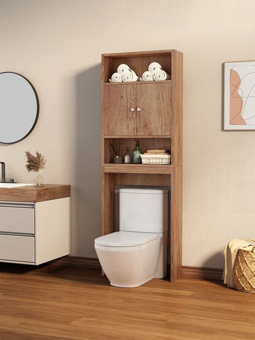 Home Bathroom Shelf Over-The-Toilet, Bathroom Spacesaver, Bathroom, Tollilet Storage Cabine