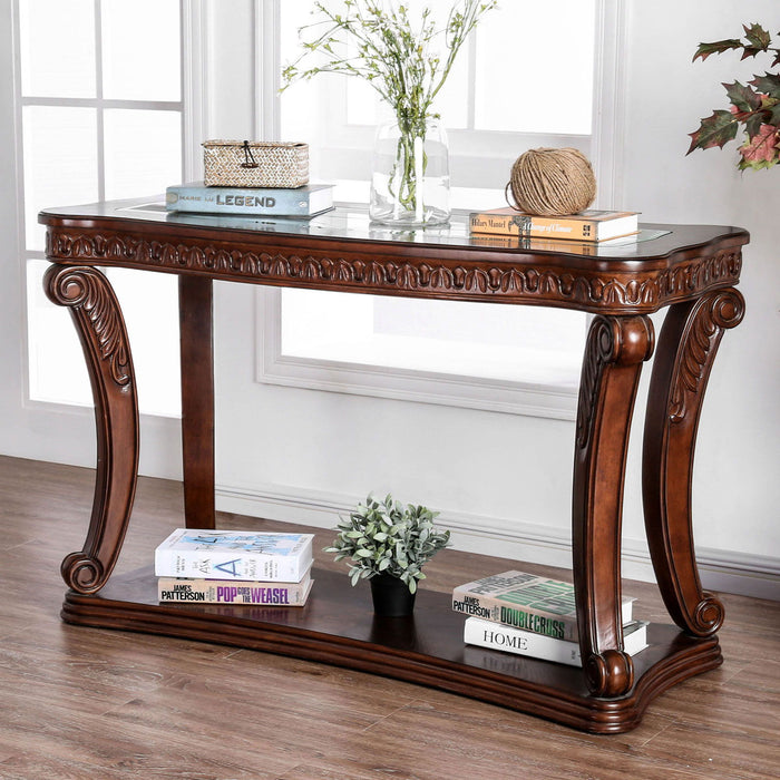 Walworth - Sofa Table - Dark Oak