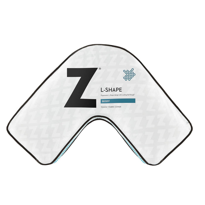 Zoned™ - Almohada en forma de L de masa de gel