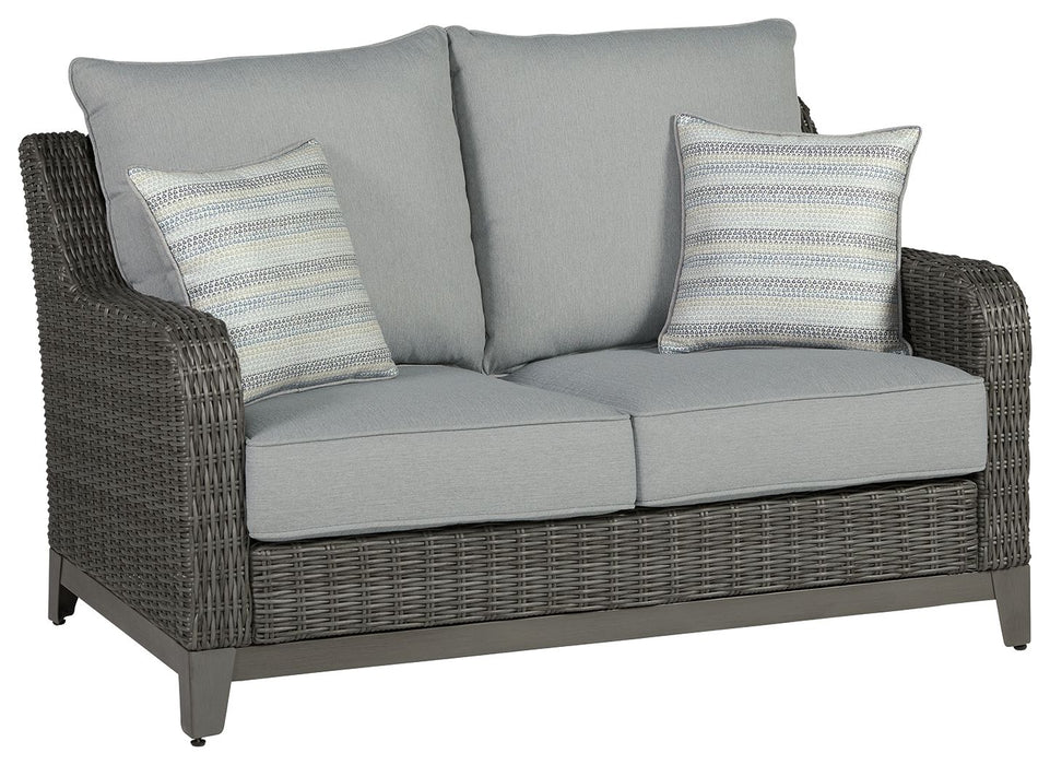 Elite Park - Gris - Loveseat con cojín