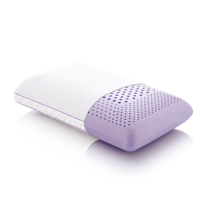 Zoned - Almohada Dough® Lavanda Con Spritzer - Cuello De Viaje