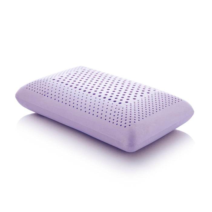 Zoned - Almohada Dough® Lavanda Con Spritzer - Cuello De Viaje