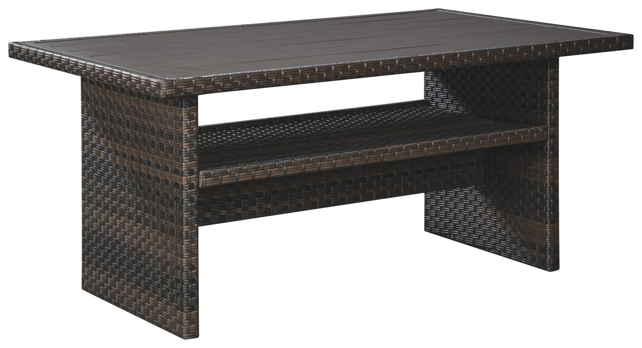 Easy - Marrón Oscuro / Beige - Mesa Multiusos Rectángulo