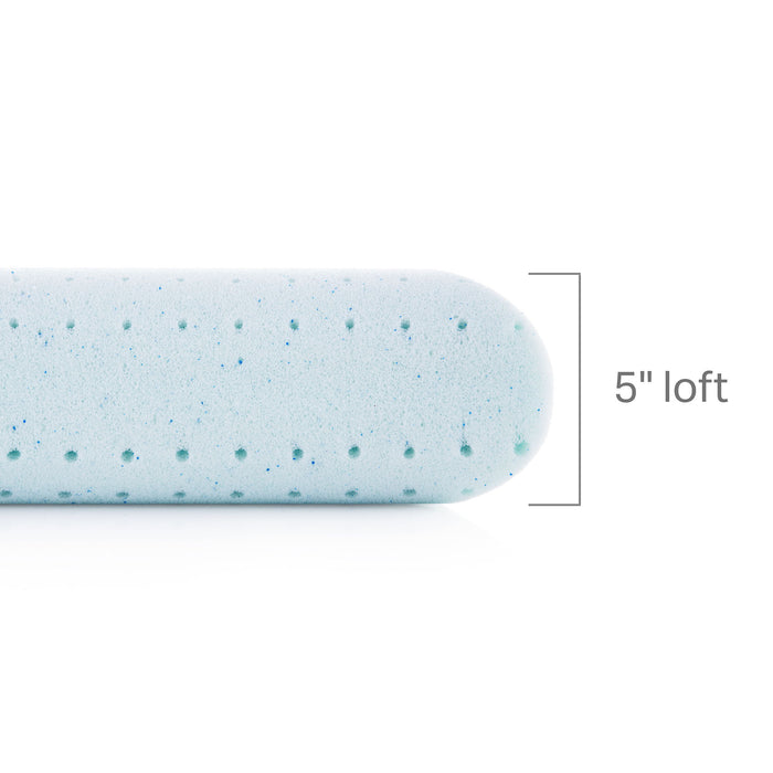 Weekender - Gel Memory Foam Pillow + Reversible Cooling Cover