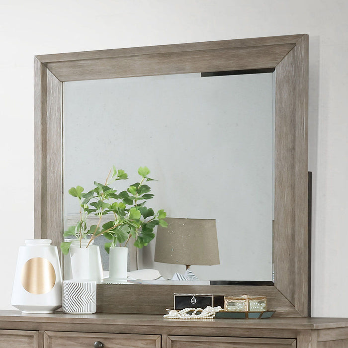 Anneke - Espelho - Cinza Quente Escovado
