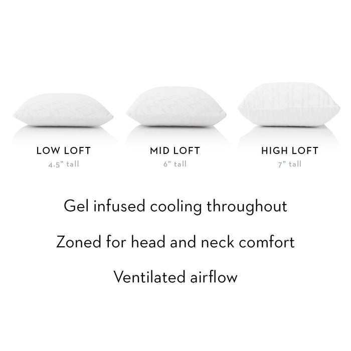 Masa de gel por zonas - Almohada