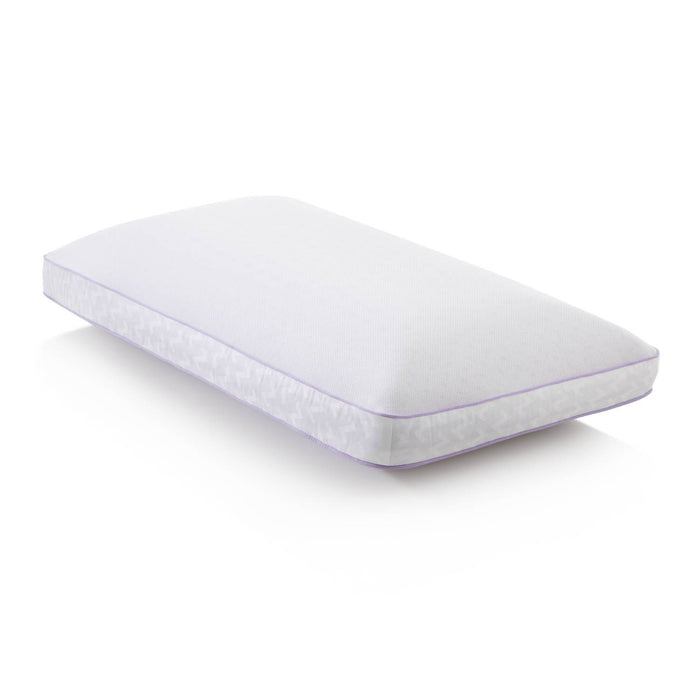 Zoned - Almohada Dough® Lavanda Con Spritzer - Cuello De Viaje