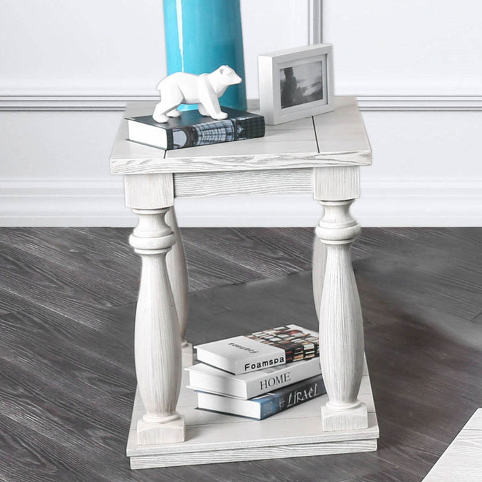 Arlington - End Table - Antique White