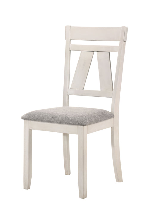 Maisie - Cadeira Lateral (Conjunto de 2) - Branca