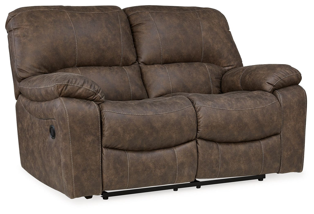 Kilmartin - Chocolate - Loveseat reclinable