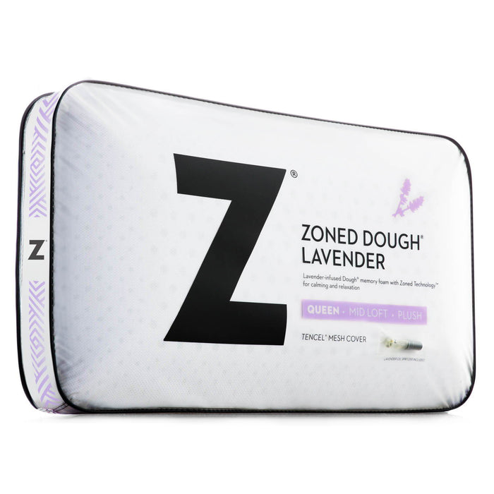 Zoneado - Dough® Lavender com almofada Spritzer - Pescoço de viagem