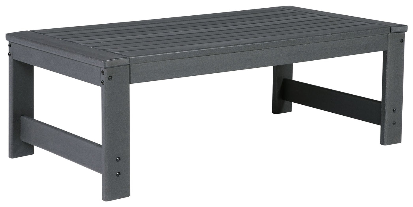 Amora - Gris Carbón - Mesa Cóctel Rectangular