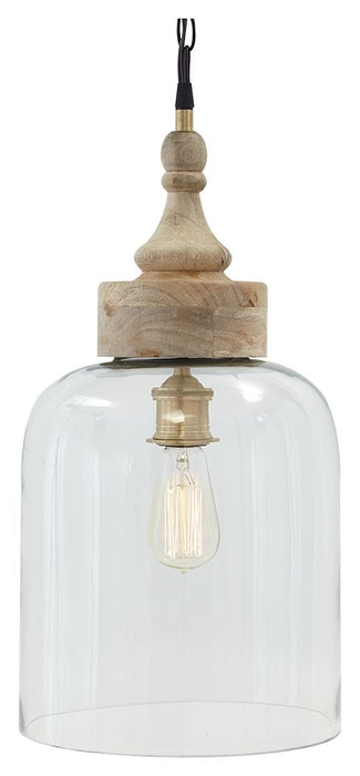 Faiz - Transparente - Lámpara colgante de cristal