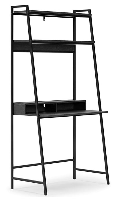 Yarlow - Preto - Mesa e Prateleira Home Office