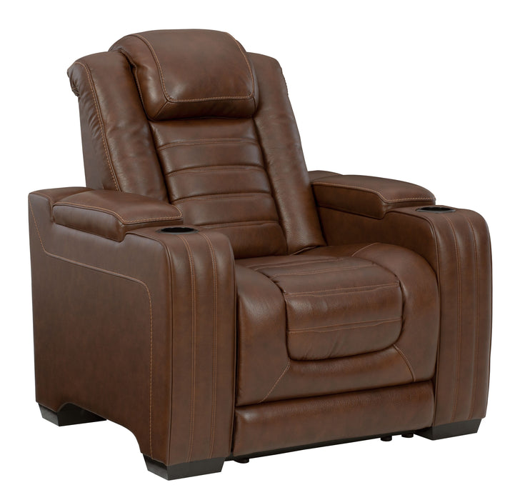 Backtrack - Chocolate - Pwr Recliner/Reposacabezas ajustable