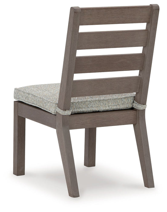 Hillside Barn - Cinza / Marrom - Cadeira Com Almofada (Conjunto de 2)