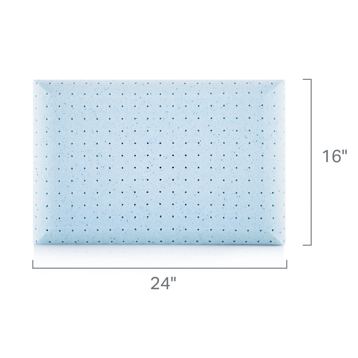 Weekender - Almofada de espuma viscoelástica em gel + capa de resfriamento reversível