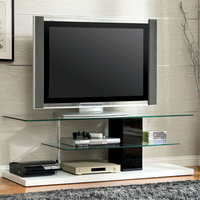 Neapoli - Console de TV - Preto / Branco