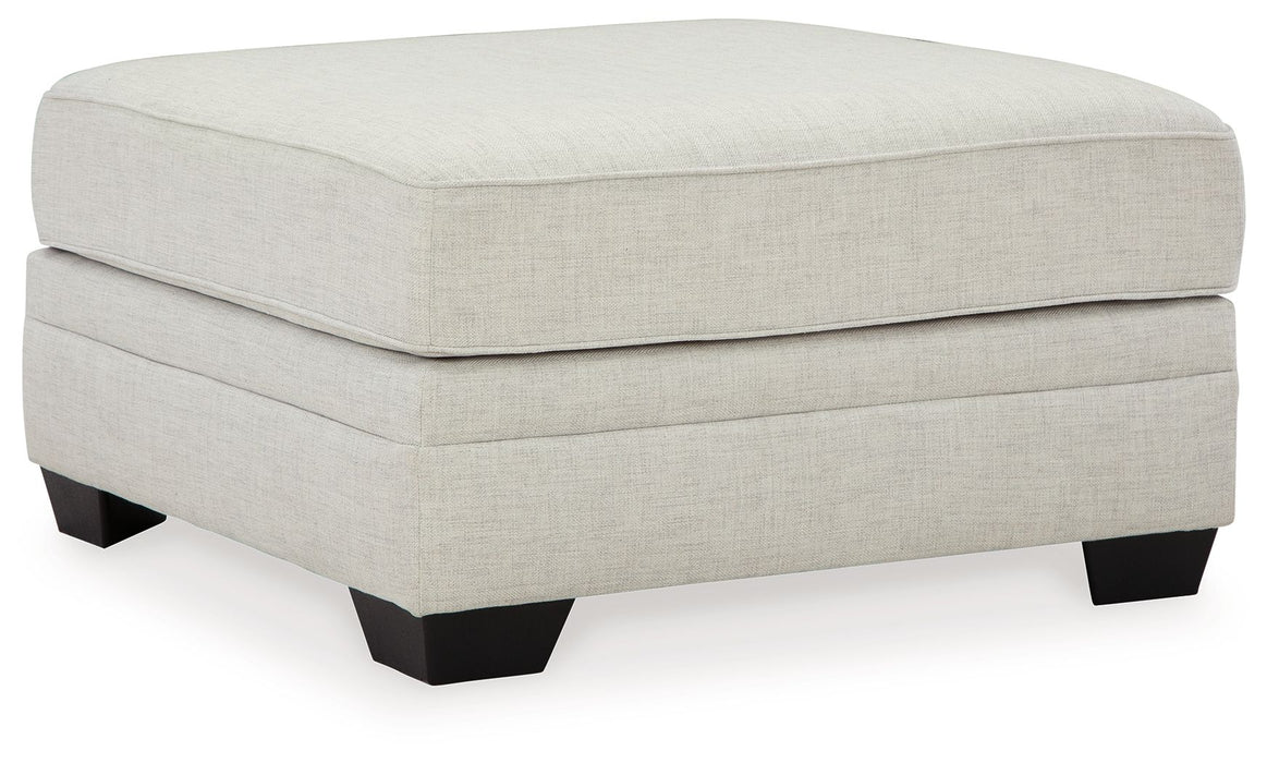 Huntsworth - Dove Gray - Oversized Accent Ottoman