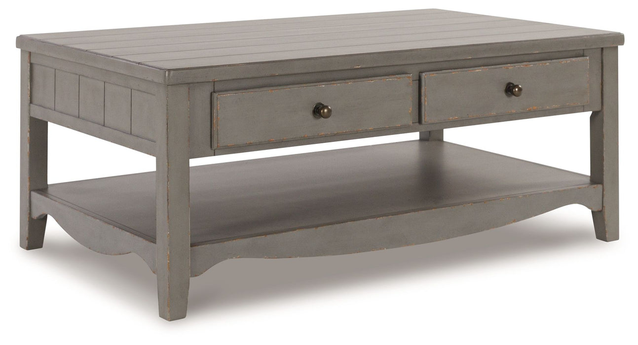 Charina - Gris Antiguo - Mesa de Cóctel Rectangular